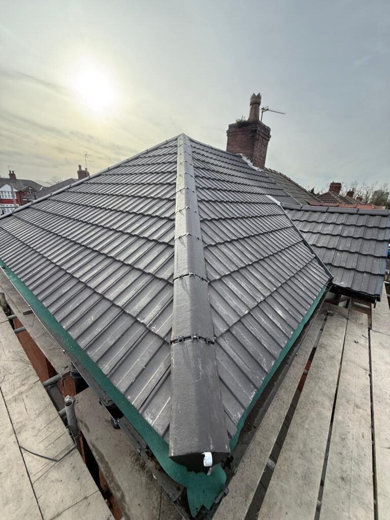 Roofing company in West London - roof repair work by Amvi Roofing Ltd